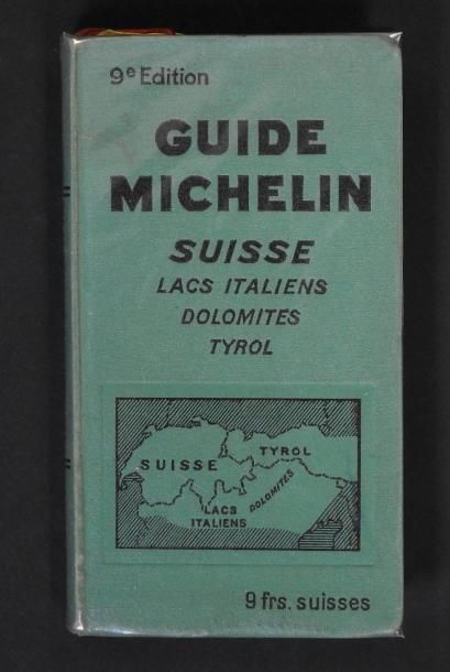 null 3 GUIDES MICHELIN SUISSE 1910-1914-1921
Reliures vertes percaline ou pleine...