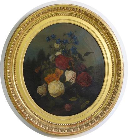 null Ecole française de la fin du XIX° siècle

Bouquets de fleurs

Paire d'huile...