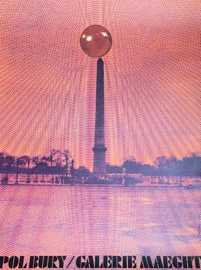 null Pol Bury (1922-2005)

Place de la Concorde, 1971

Affiche réalisée pour l'exposition...