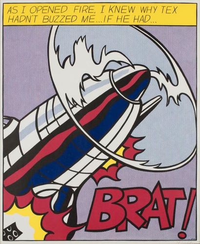 null Roy LICHTENSTEIN (1923-1997) 



As I Opened Fire, 1966 



Lithographie en...