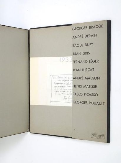 null Editions Jeanne Bucher et John Becher

MATISSE, PICASSO, GRIS, DERAIN, DUFY,...