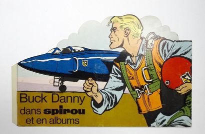 HUBINON Buck Danny
Rare PLV des éditions Dupuis
Bon état état général
31 x 49 cm