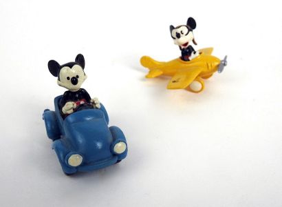 DISNEY Mickey
Ensemble de deux pixi 91210 (avion) et 91207 (voiture) (Boite et certificat...