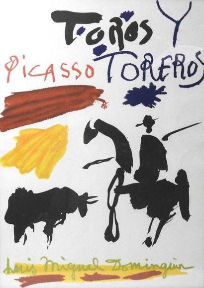 null Pablo Picasso,(1881-1973), d'après

Toros y toreros

Estampe sur papier 

68,5...