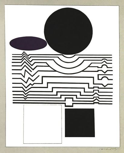 null Victor Vasarely (1906-1997)

Sans titre

Sérigraphie en couleurs sur papier...