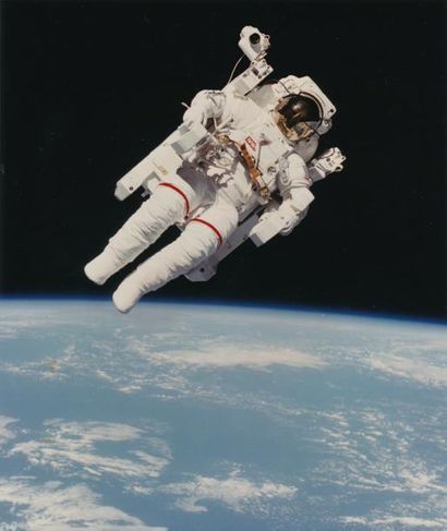 null NASA. Une des plus célèbre photographie de la conquête spatiale prise le 11...