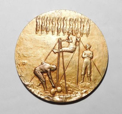 null SPORT 

Medaille Gymnastique 

Inscription au dos Sartrouville 1er Juin 1930

Bronze...