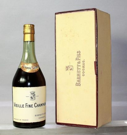 null 1 flacon COGNAC - Vieille Fine Champagne Réserve Spéciale - Barnett & Fils Coffret...