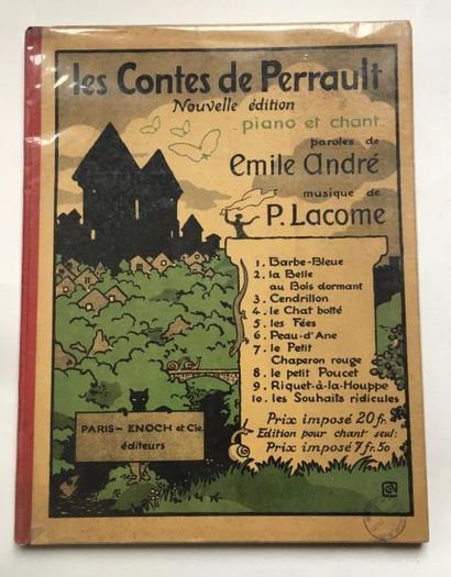 Perrault Charles Contes
Album de partitions pour piano et chant édité par Enoch
Très...
