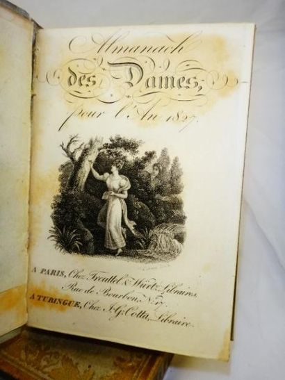 Anonyme. Almanach des Dames pour l'An 1827.  Paris, Chez Treuttel et Wurtz / Turingue,...