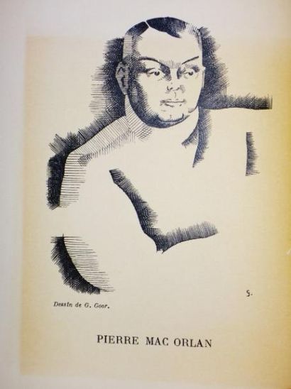 null Pierre Mac Orlan. Rue Saint-Vincent.

Paris, Editions du Capitole, 1928. Broché,...