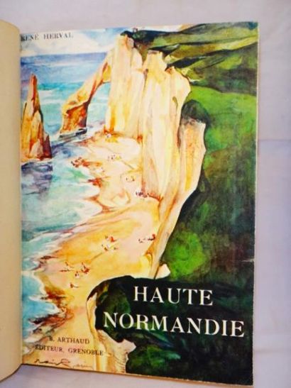 null René Herval. La Haute-Normandie.

Grenoble, B. Arthaud, 1940. Reliure demi-basane,...