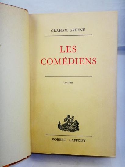 null Graham Greene. Les comédiens.

Paris, Robert Laffont, 1966. Reliure demi-basane,...