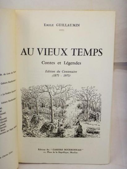 null Emile Guillaumin, Au vieux temps. Contes et Légendes.

Moulins, Editions des...