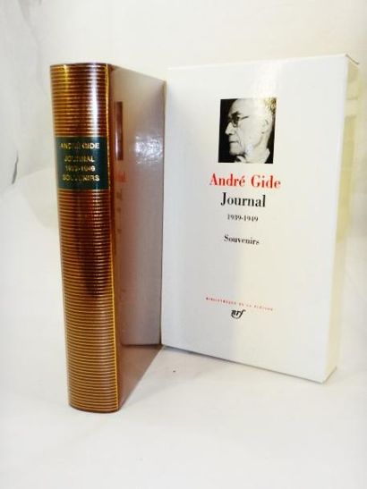 null André Gide. Journal 1939-1949. Souvenirs.

Paris, Bibliothèque de la Pléiade,...
