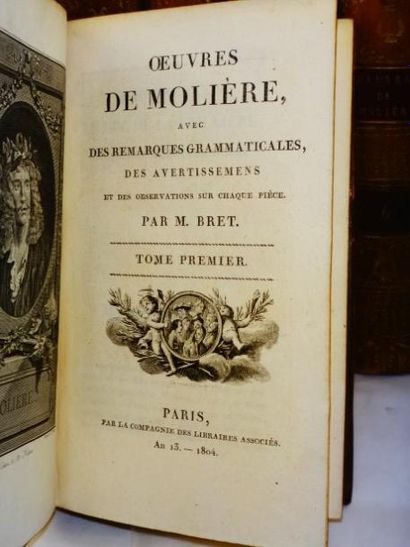 null Bret. Oeuvres de Molière.

Paris, Par la Compagnie des Librairies Associés,...