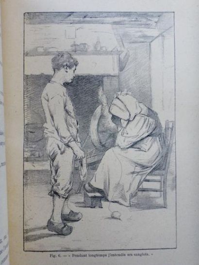 null Edmond Huard. Veillées bretonnes.

Paris, Librairie de Paris, XIXème. Reliure...