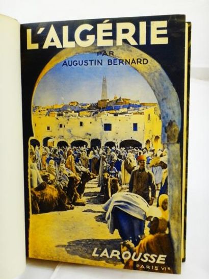 null Augustin Bernard. L' Algérie.

Paris, Librairie Larousse, XXème. Reliure demi-basane,...