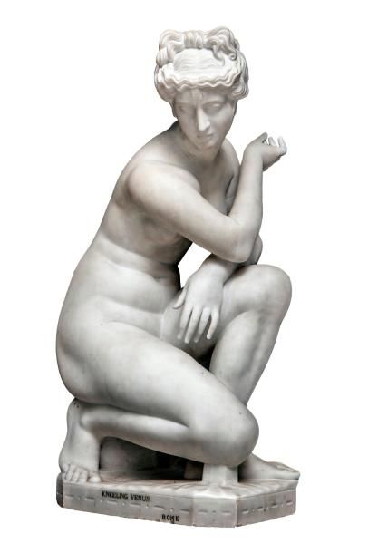 ARCHEOLOGIE Pietro Barganti (1842-1941)

Ve?nus accroupie, d'apre?s l'Antique Sculpture...