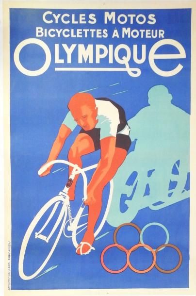 AFFICHES ANONYME

	CYCLES-MOTOS-BICYCLETTES à moteur OLYMPIQUE.

Affiches Gaillard,...