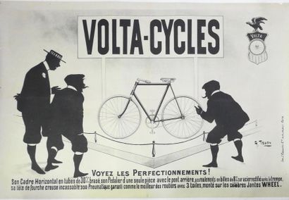 AFFICHES TICHON Charles (XIX-XX)

VOLTA-CYCLES.”SOYEZ LES PERFECTIONNEMENTS”

Imprimerie...