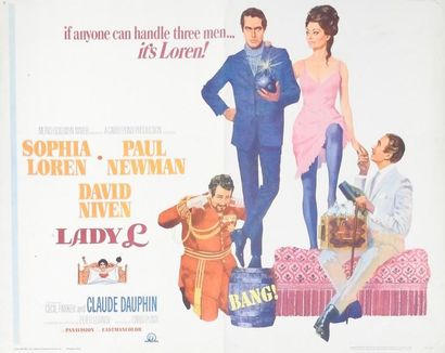 AFFICHES METRO –GOLDWYN-MAYER (2 affiches) 

 LADY L. Film avec Sophia Loren et Paul...