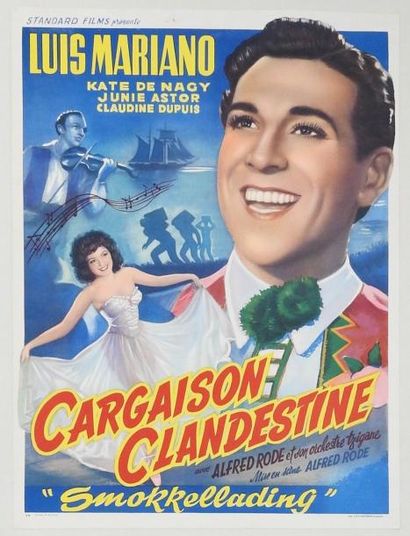 AFFICHES TRANSUNIVERS FILMS & STANDARD FILMS (2 affiches)

 CARGAISON CLANDESTINE....