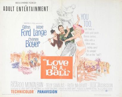 AFFICHES UNITED ARTISTS

 LOVE IS A BALL .Film avec Glenn Ford et Hope Lange. 

...