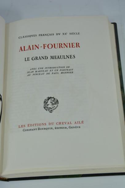 null Founier, Alain. Le grand Meaulnes. 
Genève, éditions du cheval ailé, 1944.un...