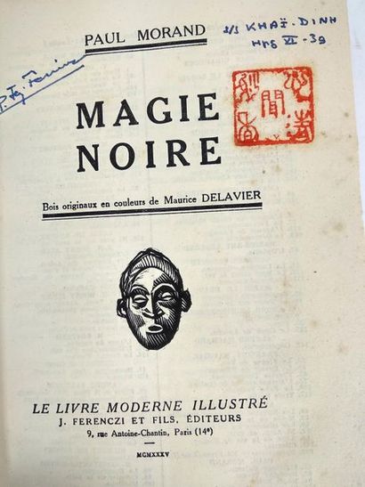 null Morand Paul. Magie noire.Bouddha vivant.
Paris.J.Férenczi.1935.


In8 .Demi...