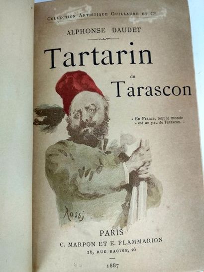 null Daudet Alphonse.    2 volumes :
Tartarin de Tarascon 
Paris.C.Marpon et E.Flammarion....