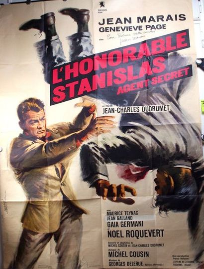 null «L'Honorable Stanislas, agent secret». Film de J.C Dutrumet avec Jean Marais...