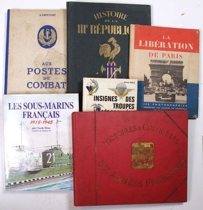Histoire de France. 6 Volumes dont «Victoires...
