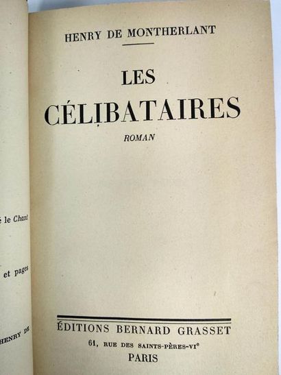 null 

de Montherlant Henry,   Lot de deux ouvrages :

La Reine morte,
Paris, Gallimard...
