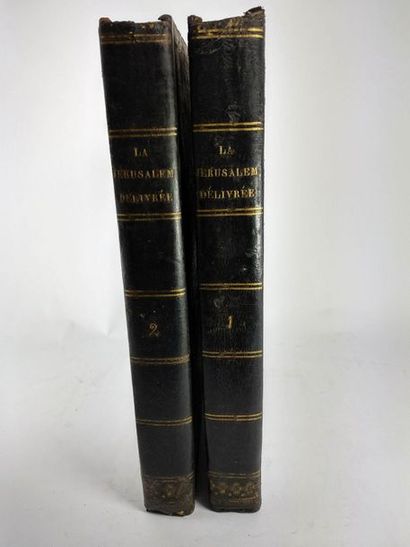 null P.L.M. Baour -Lormian. La Jérusalem retrouvée.(2 volumes)
Paris.Tardieu.1821
In8...