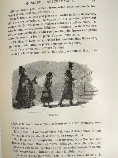 null Melle Zénaïde Fleuriot . Monsieur Nostradamus.
Paris. Hachette. 1875 .
In4 Reliure...