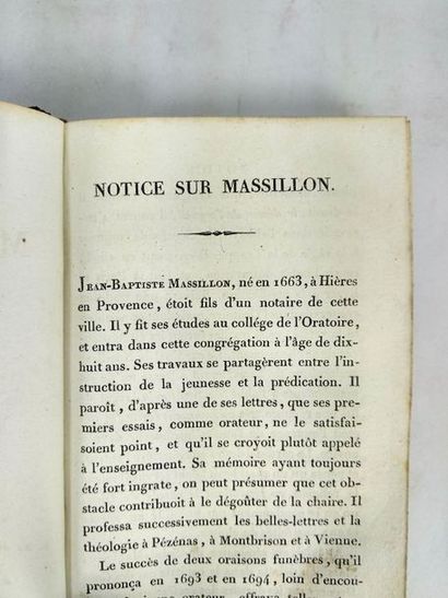 null Massillon,é vêque de Clermont. Petit Carême.
Paris Didot. 1823.
In18 Demi reliure...