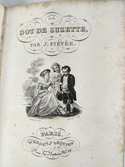 null J.Fiévée. La dot de Suzette, ou Histoire de Mme de Senneterre
Paris.Werdet et...