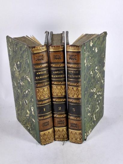 null Amélie Mansfield. (lot de 3 volumes)
Paris.Chez Dauthereau.1827
In18 Demi reliure...