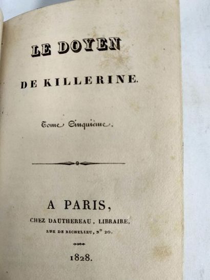 null Le doyen de Killerine. (lot de 3 volumes)
Paris . Chez Dauthereau. 1828.
In18...