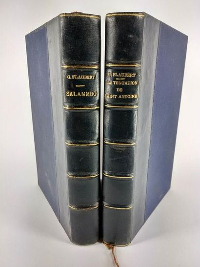 null Flaubert Gustave.La tentation de St Antoine. Salammbô. (lot de 2 volumes du...