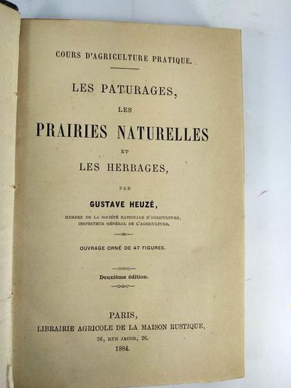 null Heuzé G. Les paturages, les prairies naturelles et les herbages.
Paris. Librairie...