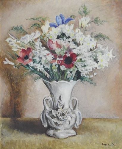 null Bouquet de fleurs

Huile sur toile signée en bas à droite

44 x 36 cm