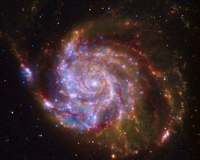 NASA Télescope HUBBLE, 2009
L'impressionnante galaxie spirale dite du "Moulinet"...