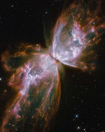 NASA Télescope HUBBLE, 2009
La spectaculaire galaxie dite du "Papillon" ou de "l'Insecte"...