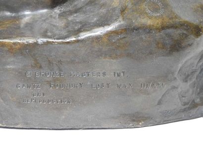 Auguste RODIN (1840-1917), d'après 
L'Ombre
Bronze à la cire perdue, portant la signature...