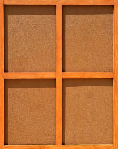 Fahrelnissa Zeid (1901 - 1991) 
Composition
Huile sur toile signée en bas à droite...