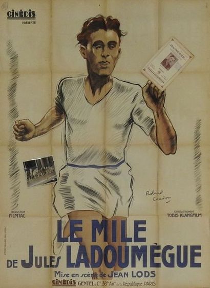 null Ladoumègue, 1931-32 


Affiche de cinéma, « Le Mile » 


Avec Jules Ladoumègue,...