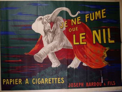null «Je ne fume que le Nil -Papier à Cigarette» par Leonetto Cappielo.
120 x 160...
