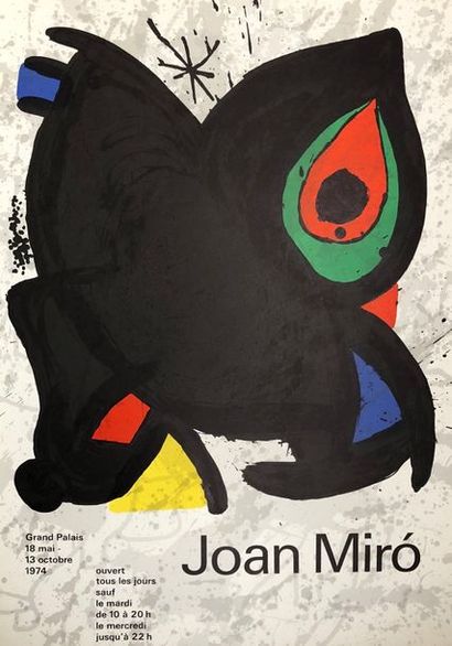 null Joan Miro


Affiche de l’exposition au Grand Palais en 1974


60 x 43 cm


...
